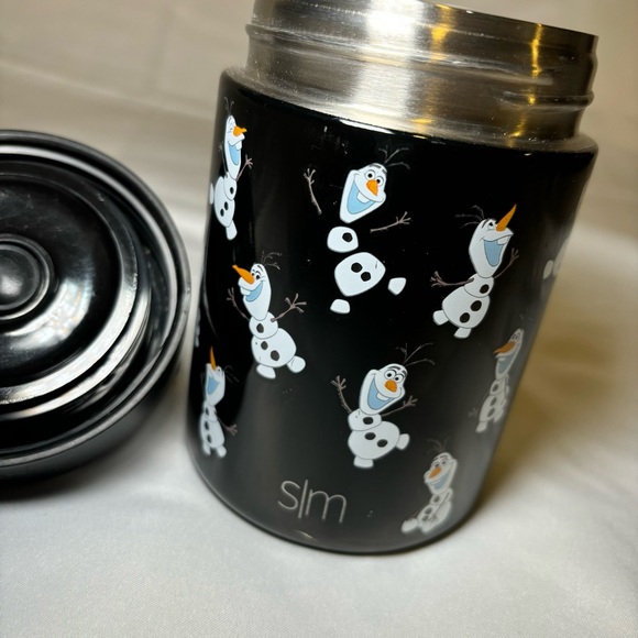 Simply Modern Frozen Olaf 12oz Food Container Hot Cold Food Storage School Kids - Picture 11 of 12